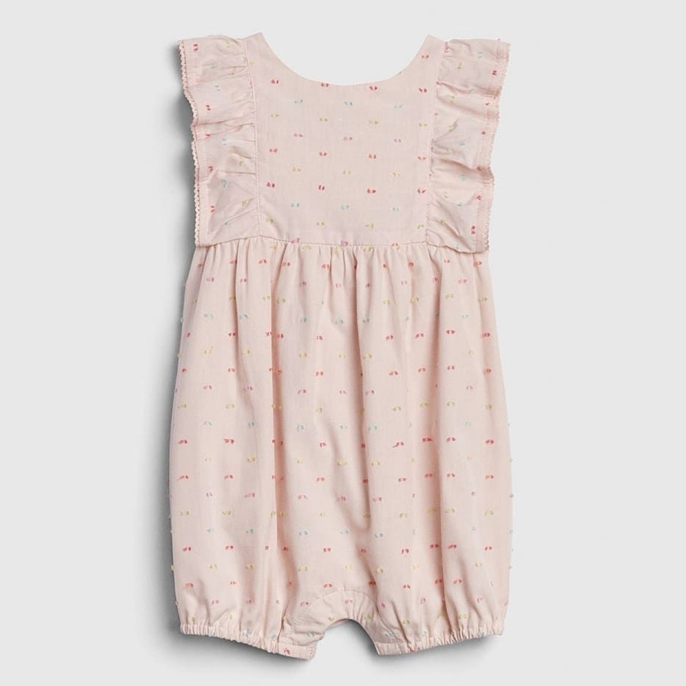 Baby Gap Ruffle Shorty One Piece Romper